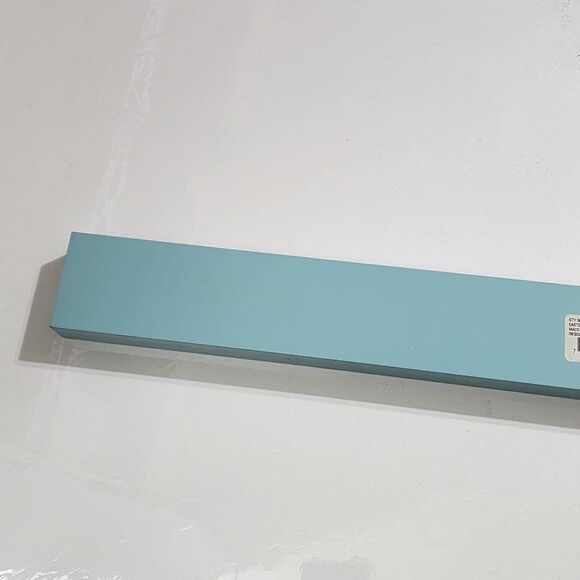 Light Blue Spring Is In the Air 18" Painted Wooden Block Decor - Picture 6 of 12